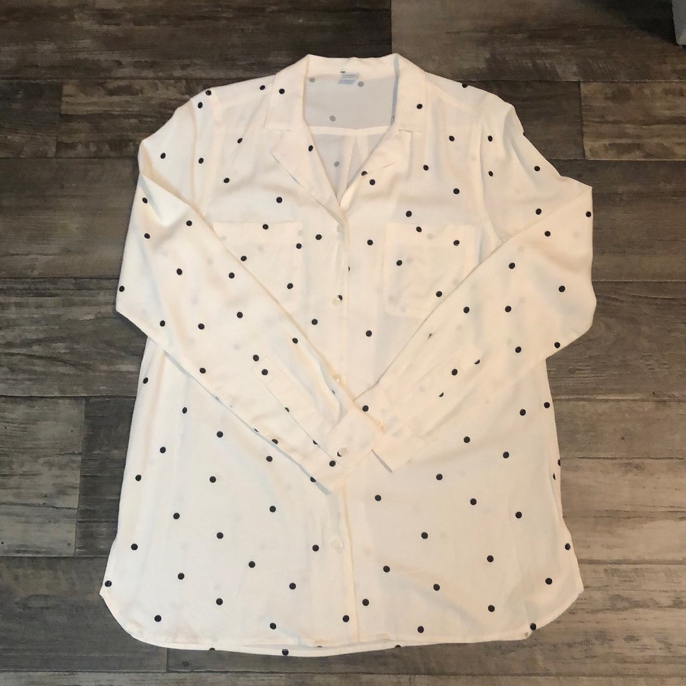 Old Navy button top